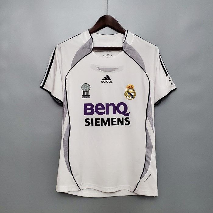 Retro Real Madrid 06/07 home