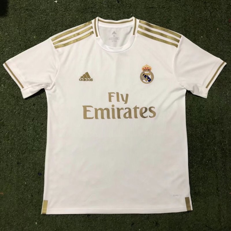 Retro 19/20 Real Madrid home football jsesey