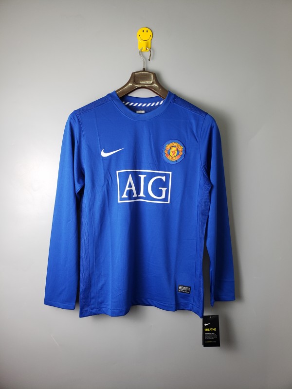 Retro 08/09 Manchester United away long sleeve