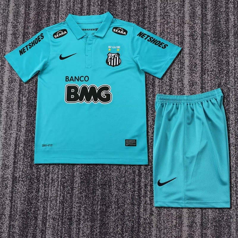Retro 12/13 Santos third kids kit