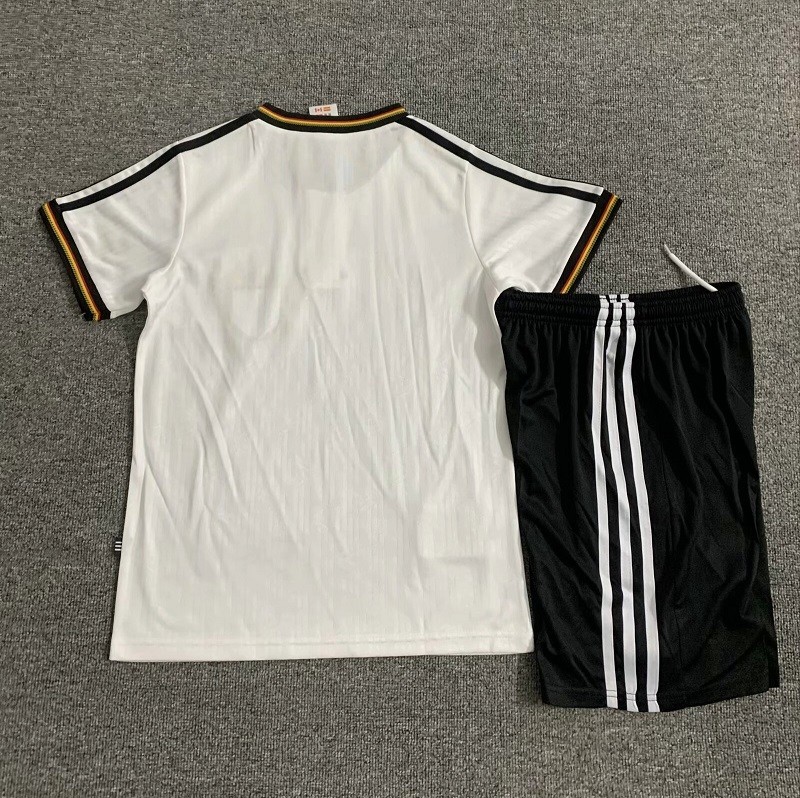 Retro 1996 Germany home kids kit with socks