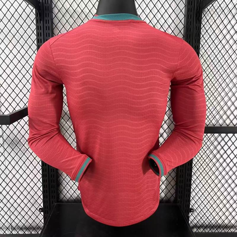26/27 Portugal home Player Version football Jersey long sleeves