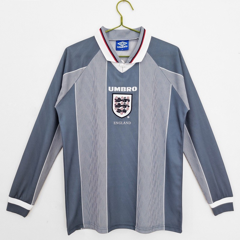 Retro England 1996 away Long sleeve