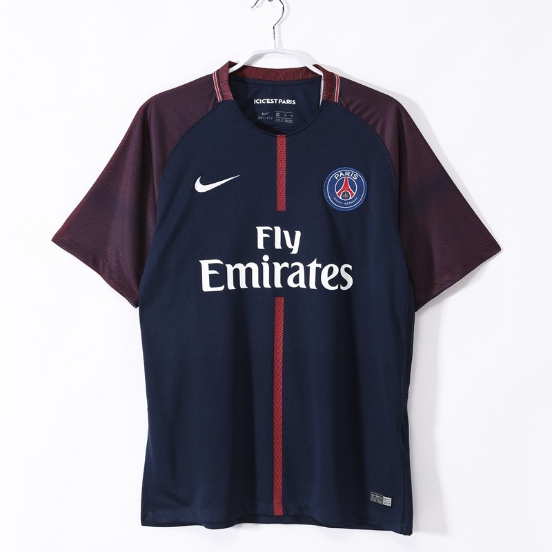 Retro 17/18 PSG home football jersey