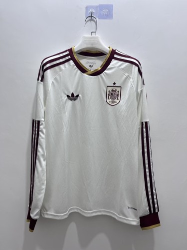 2026 Spain Away football Jersey long sleeves