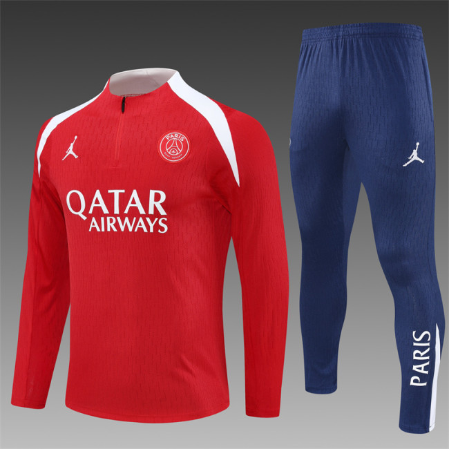 25/26 PSG Jordan kids training suit red