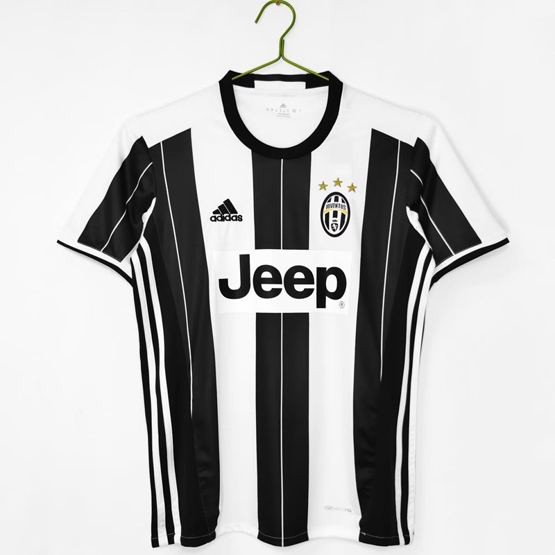 Retro 16/17 Juventus home football Jersey