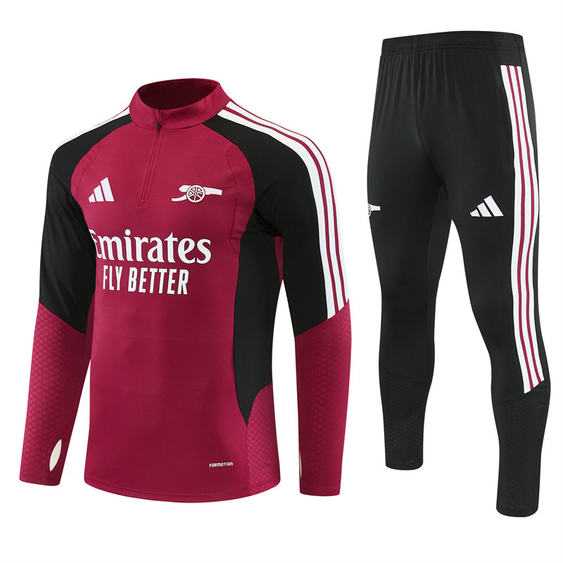 26/27 Arsenal kids training suit maroon