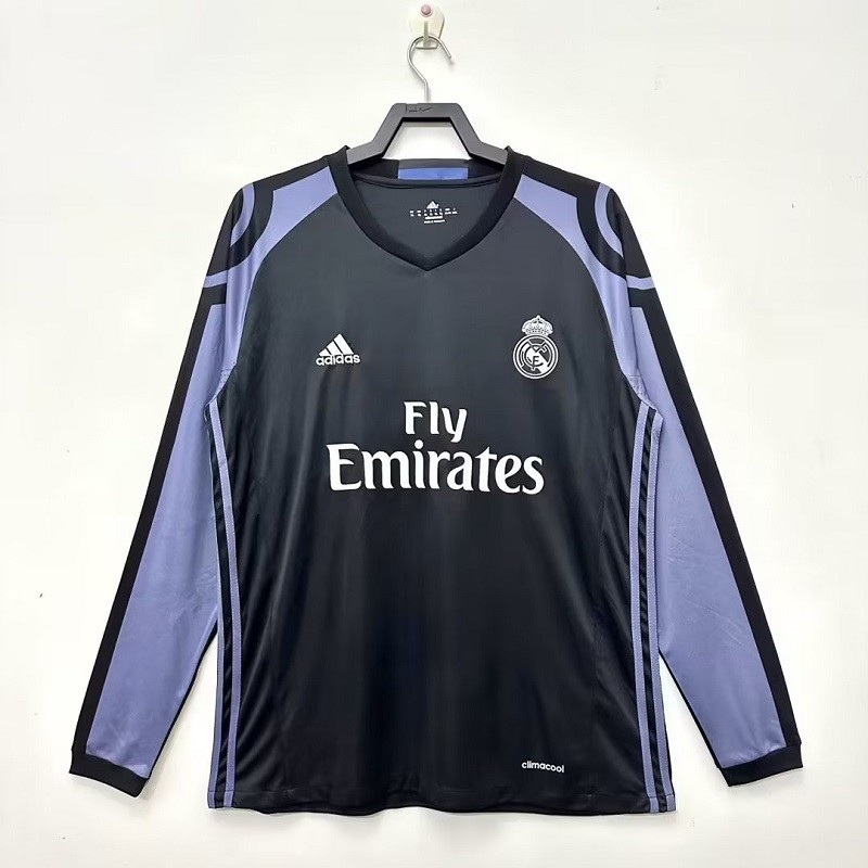 Retro 16/17 Real Madrid third Long sleeve