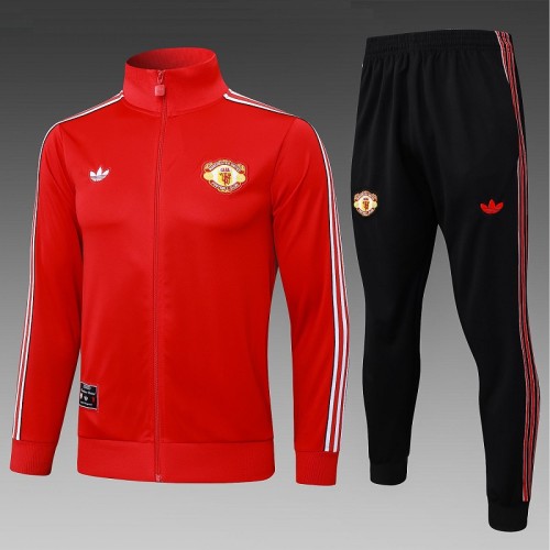 25/26 Manchester United Retro Adult jacket red