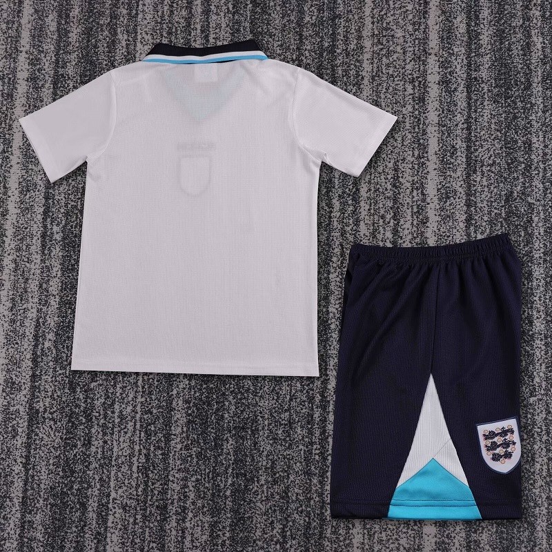 Retro 96 England home kids kit
