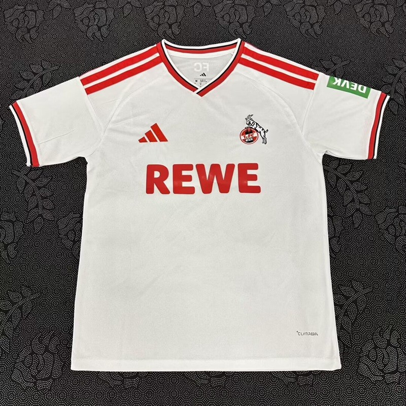 26/27 Koln home football Jersey