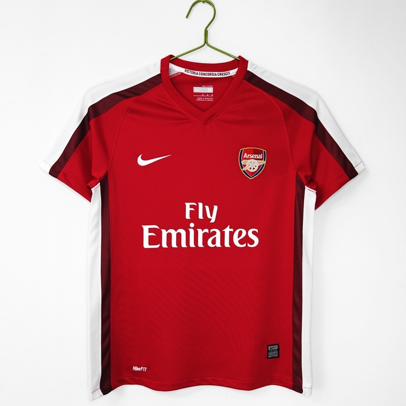 Retro 08/10 Arsenal home football Jersey