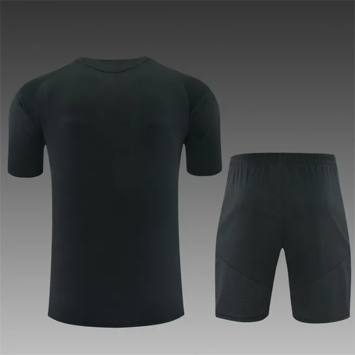 26/27 Real Madrid Short sleeve Adult training suit black