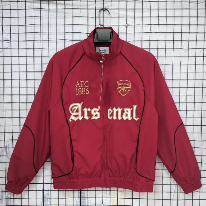 26/27 Arsenal retro trench coat red