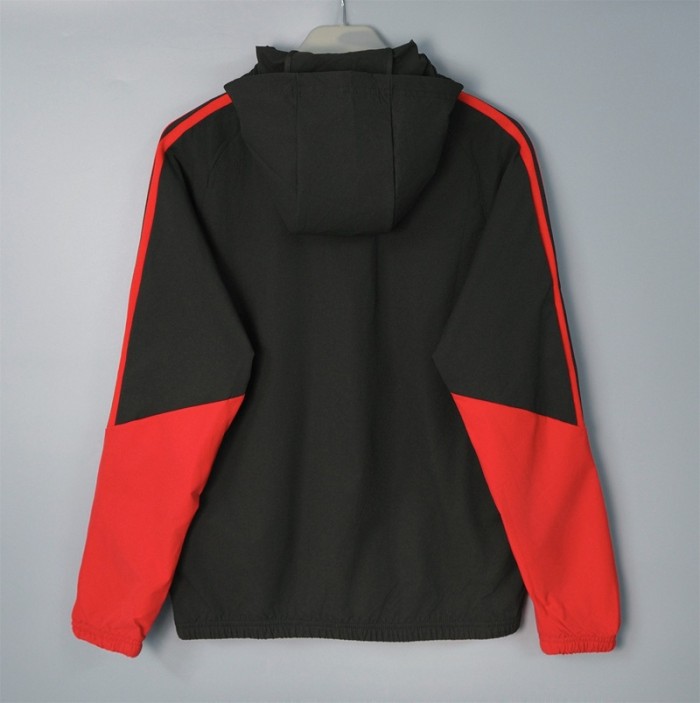 26/27 Arsenal Hooded Windbreaker black