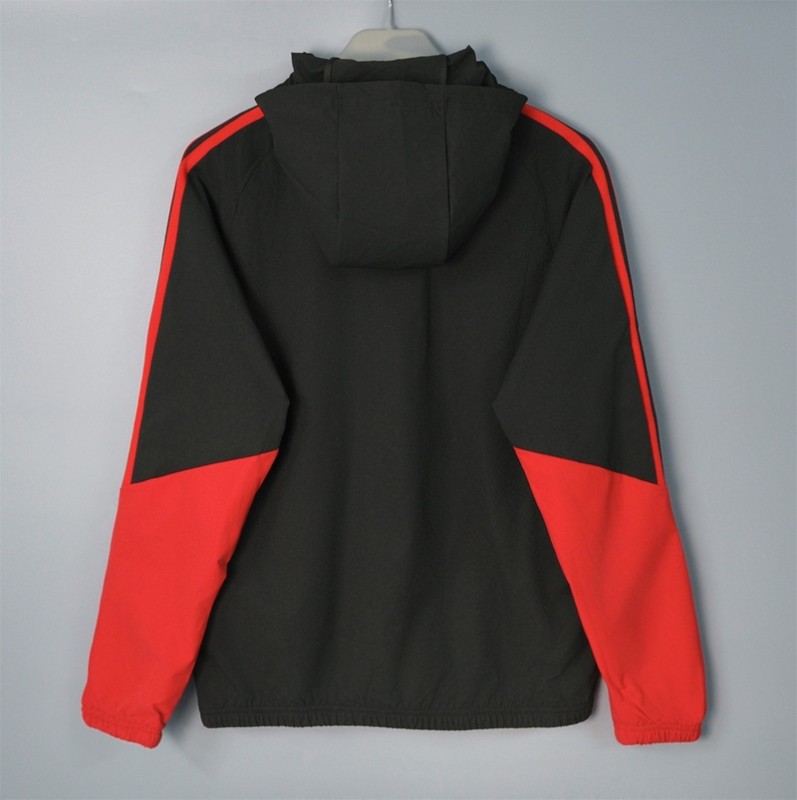 26/27 Arsenal Hooded Windbreaker black