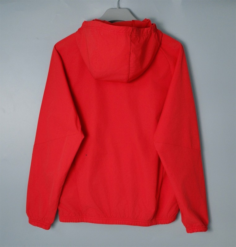 26/27 Spain Hooded Windbreaker Red