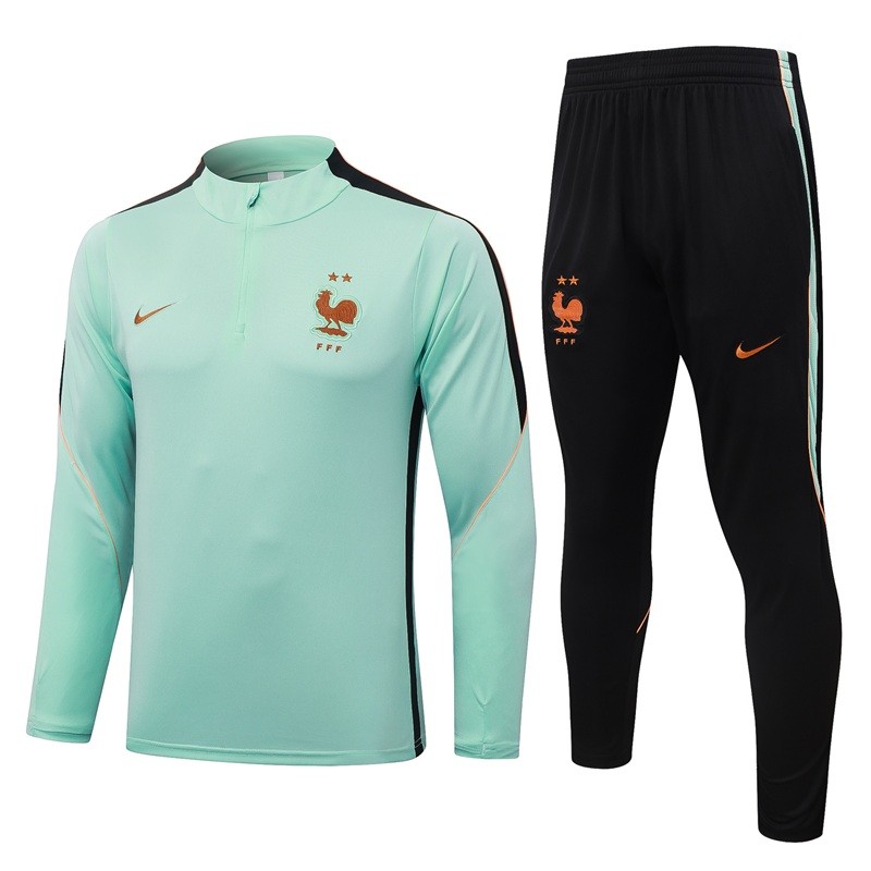 26/27 France training Adult suit Green