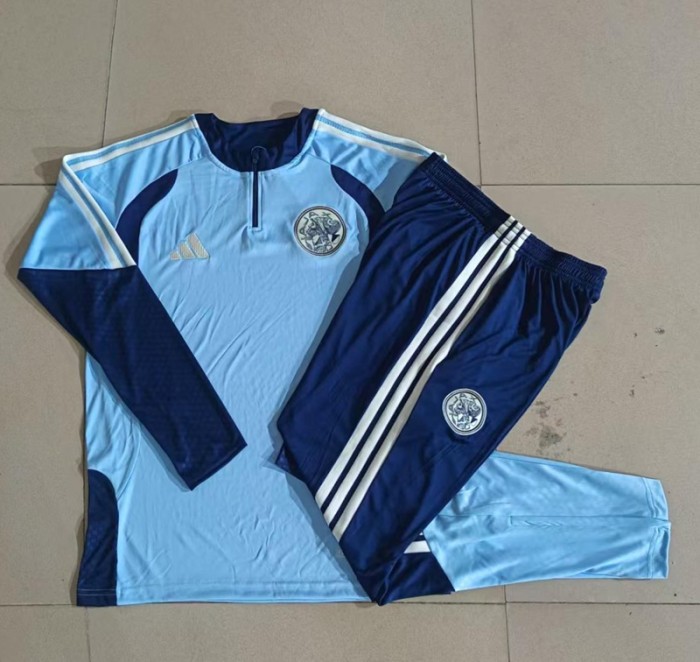 26/27 Ajax Adult training suit Light blue