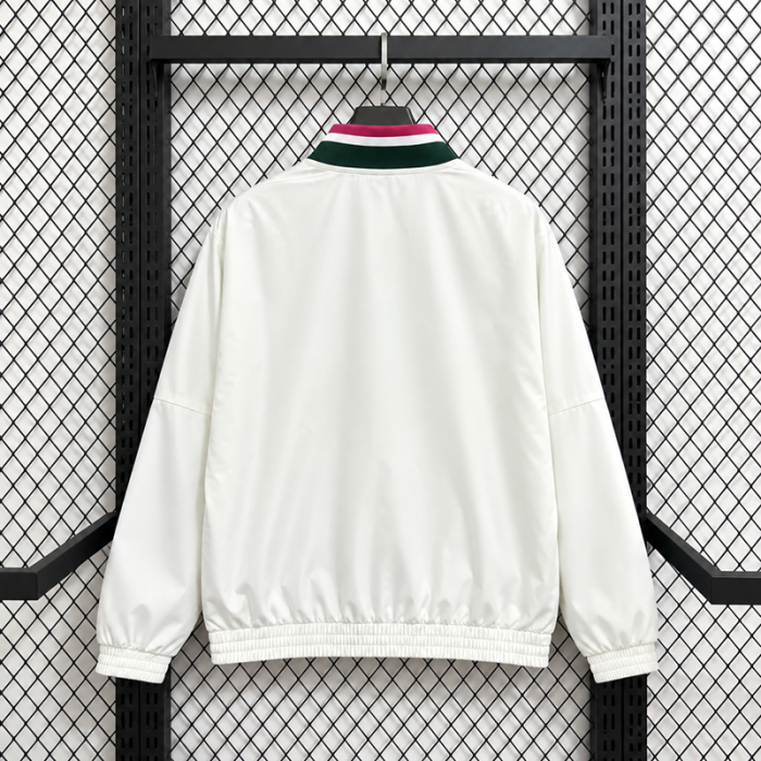 Copy 26/27  Real Madrid White Printed Training & Casual Windbreaker