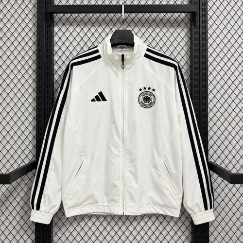 26/27 Germany White Casual Training Windbreaker