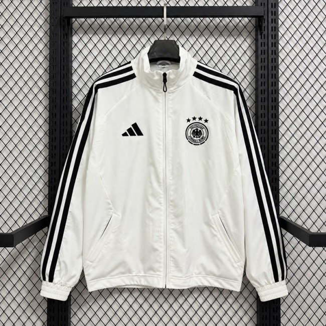 26/27 Germany White Casual Training Windbreaker