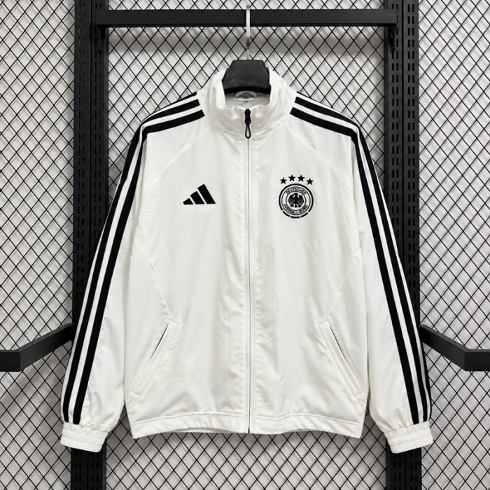 26/27 Germany White Casual Training Windbreaker