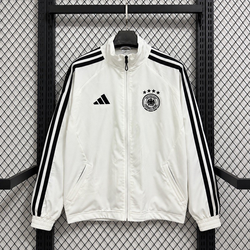 26/27 Germany White Casual Training Windbreaker