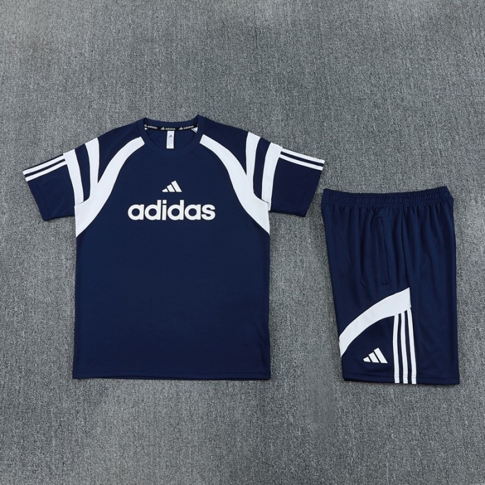 D17 Royal Blue Shorts Set