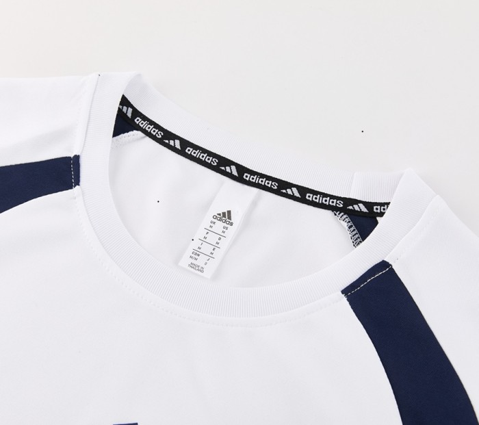 AD17 White Shorts Set