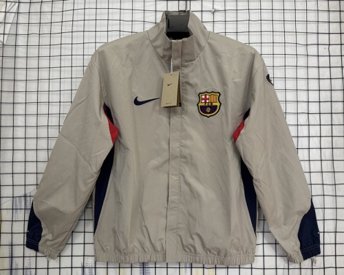 26-27 Barcelona Khaki  Jacket Retro Windproof Jacket