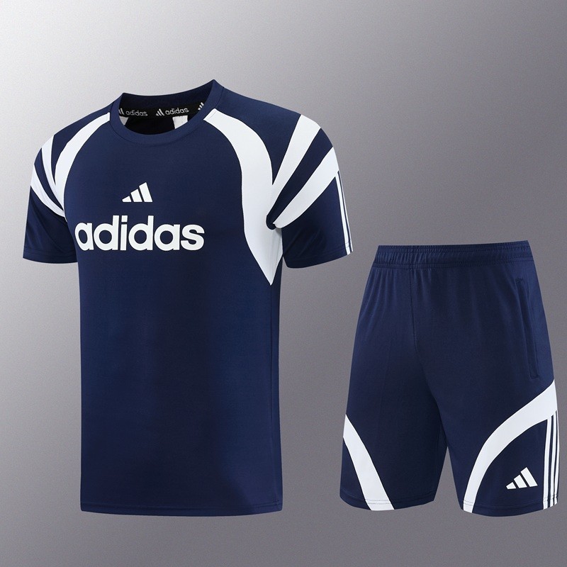 D17 Royal Blue Shorts Set