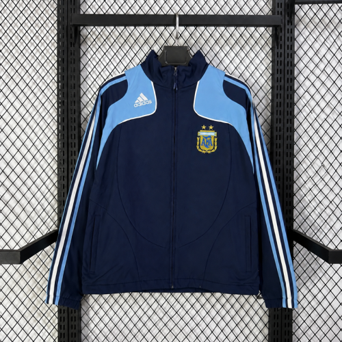 Copy 26/27 Argentina Royal Blue Casual Training Windbreaker