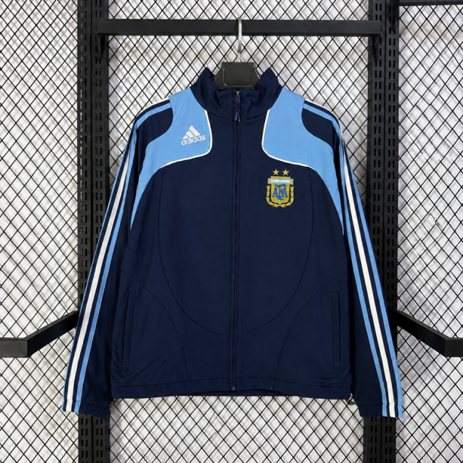 Copy 26/27 Argentina Royal Blue Casual Training Windbreaker