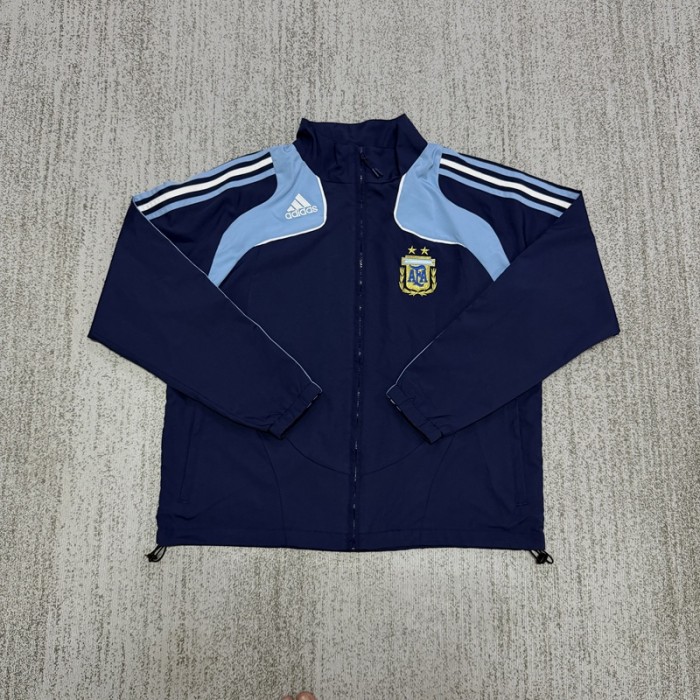 Copy 26/27 Argentina Royal Blue Casual Training Windbreaker