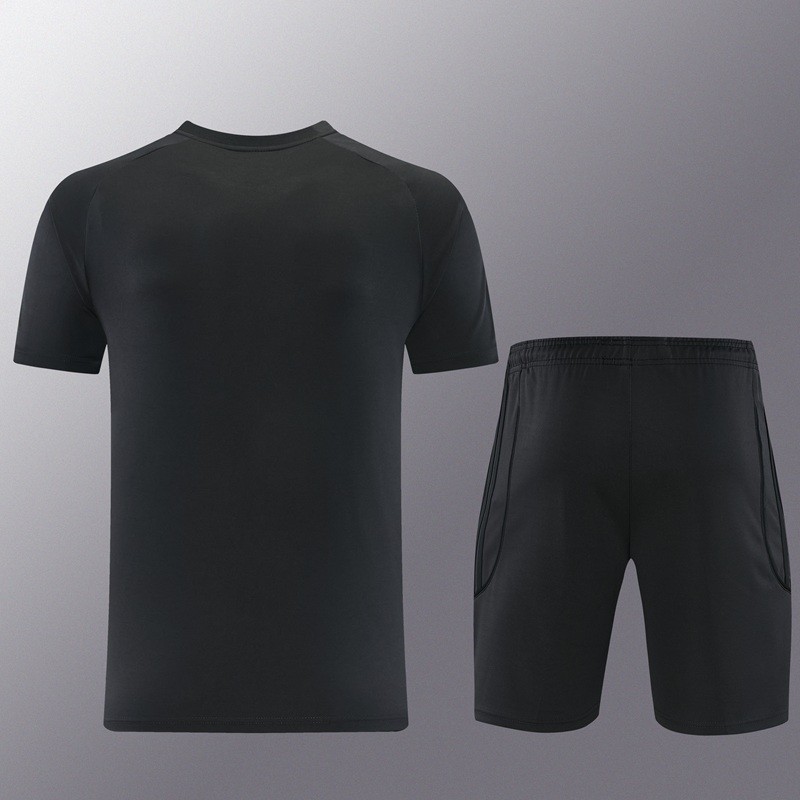 AD18 Dark Grey Shorts Set