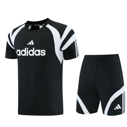 AD17 Black Shorts Set
