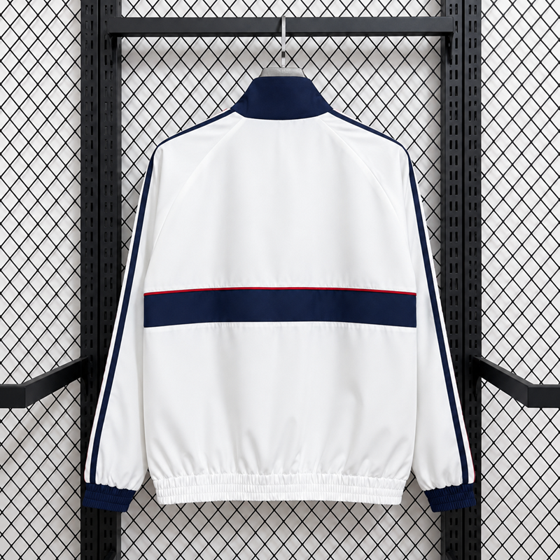 26/27 Bayern Munich White Casual Training Windbreaker