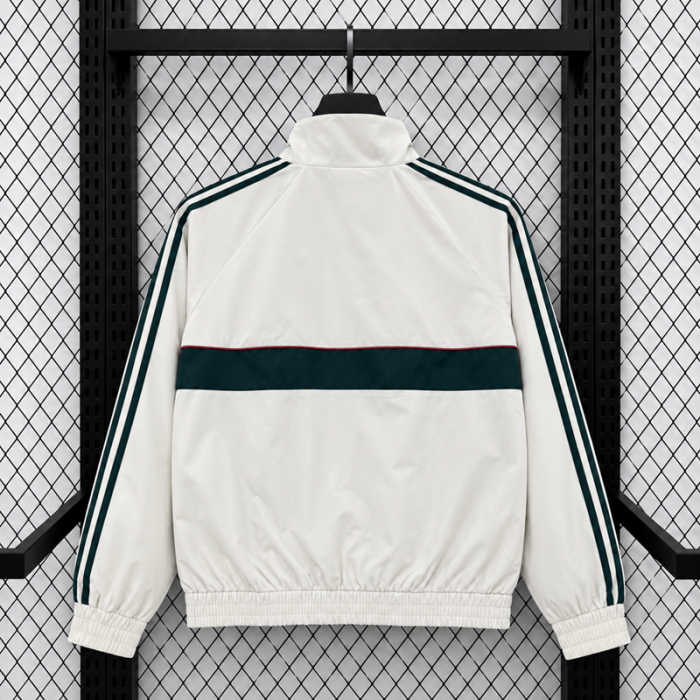 26/27  Real Madrid  Beige Casual Training Windbreakers