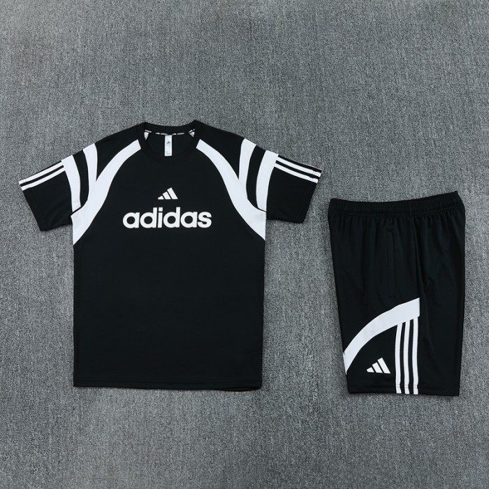AD17 Black Shorts Set