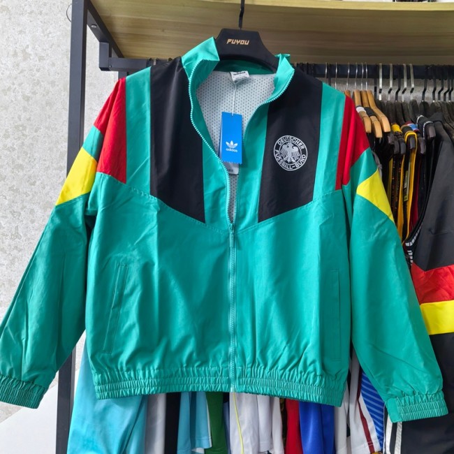 26/27 Germany Light Green Casual Training Windbreaker