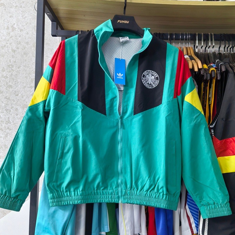 26/27 Germany Light Green Casual Training Windbreaker