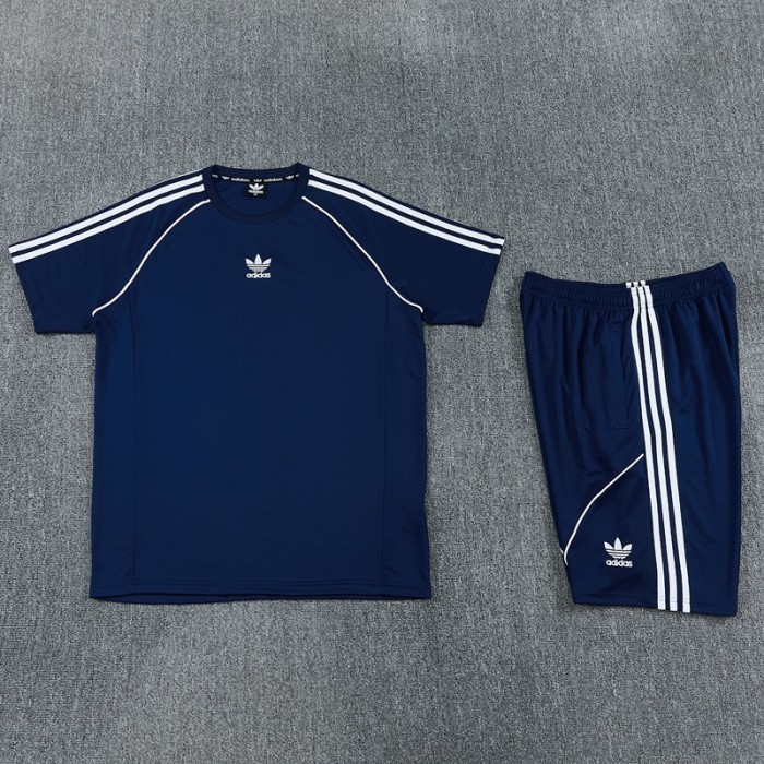 AD15 Royal Blue Shorts Set