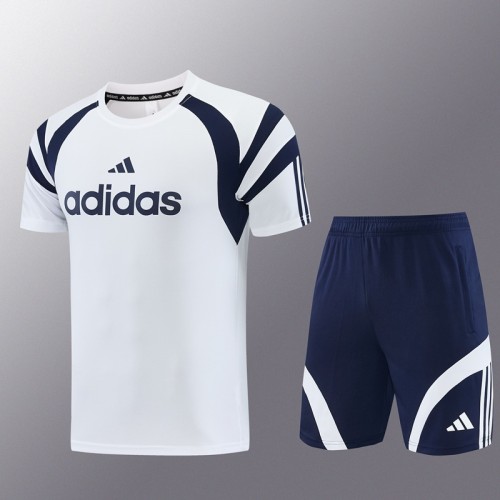 AD17 White Shorts Set