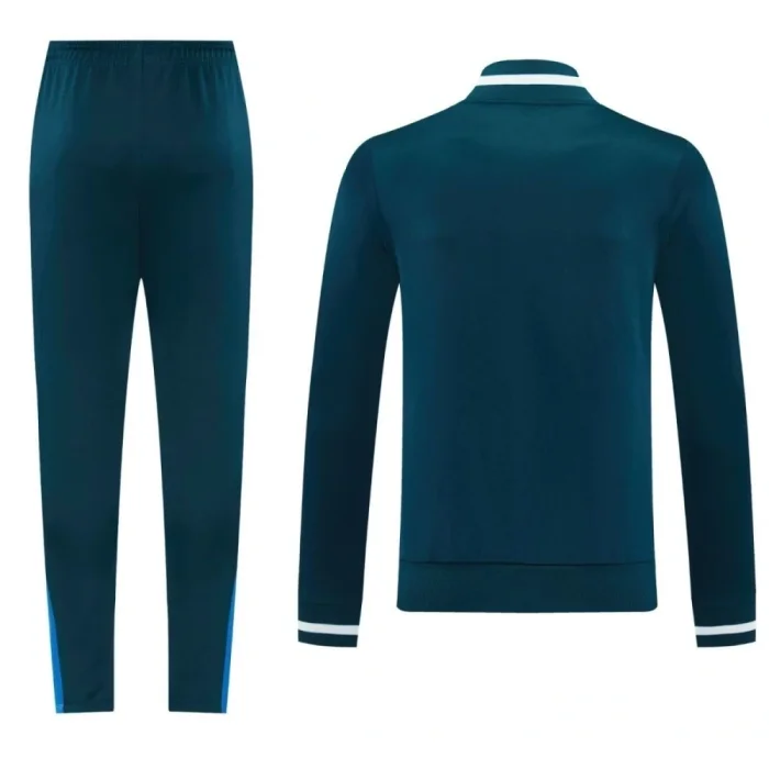 Napoli 2026-27 Green Jacket Training Long Sleeved Football Suit set