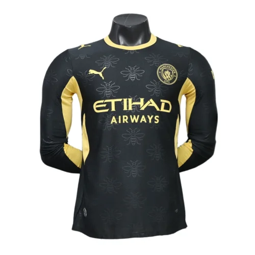 Manchester City 26/27 Away Long Sleeve Football Jersey Player Version