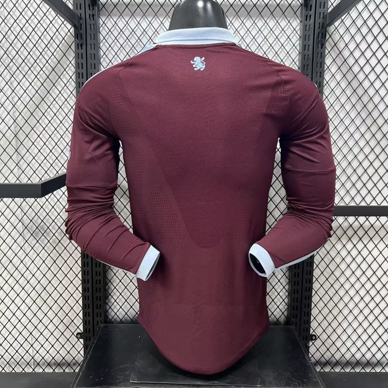 26/27 Aston Villa Home Long-Sleeve  player Jersey
