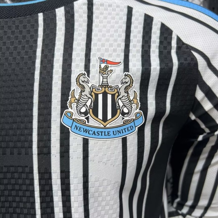 26/27 Newcastle long-sleeve Home  player Jersey