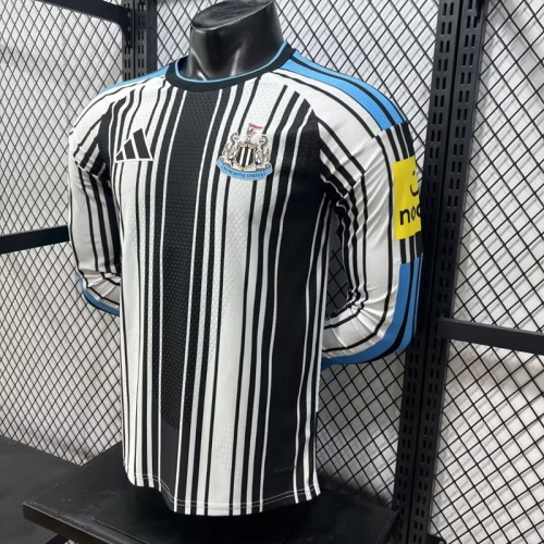 26/27 Newcastle long-sleeve Home  player Jersey